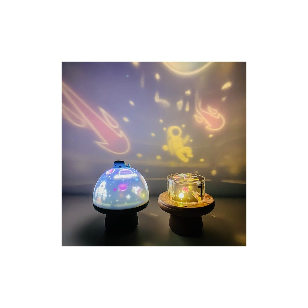 Dolphin Dino LED Night Light - Korean Smart Mood Lamp with USB Charging & Lullaby