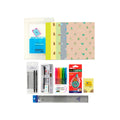 Premium Korean Stationery Set 8-Piece School Supplies Collection