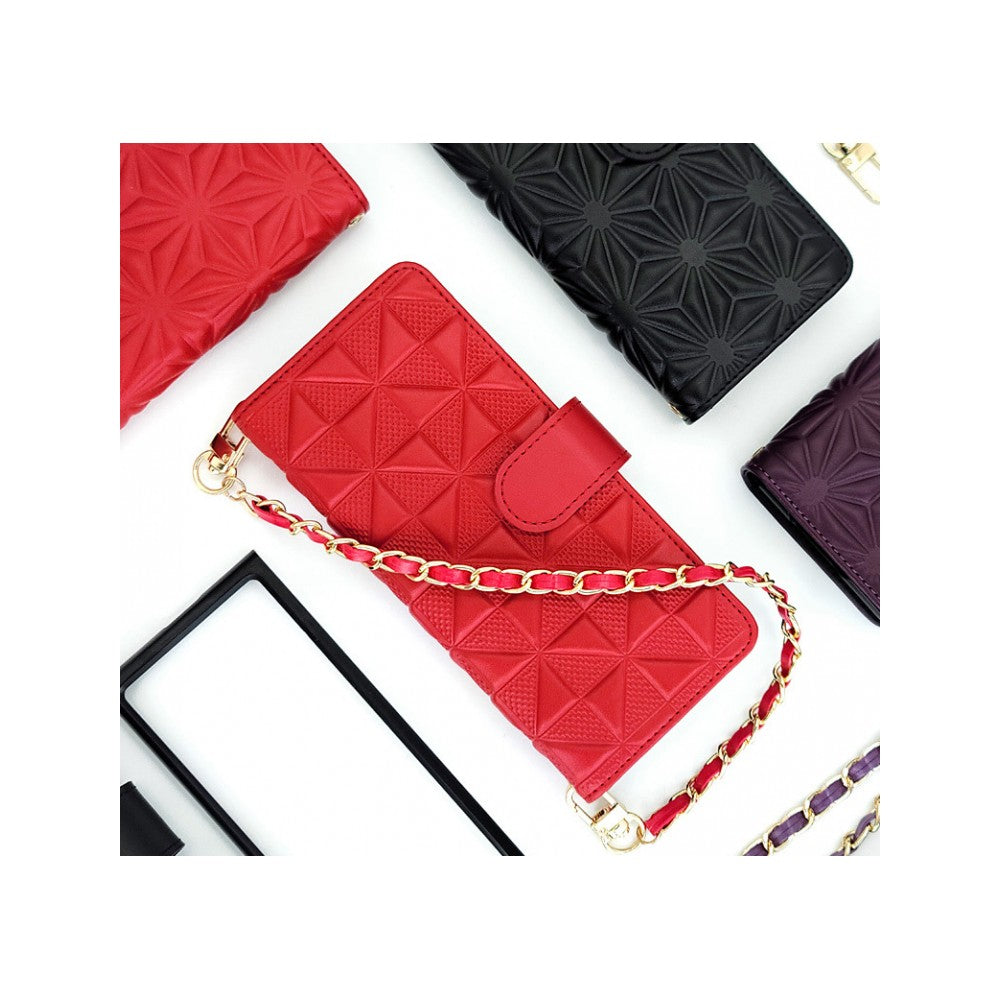 Korean Queen Chess Zip Diary Case for Samsung Galaxy Z Fold 3/4/5/6/7