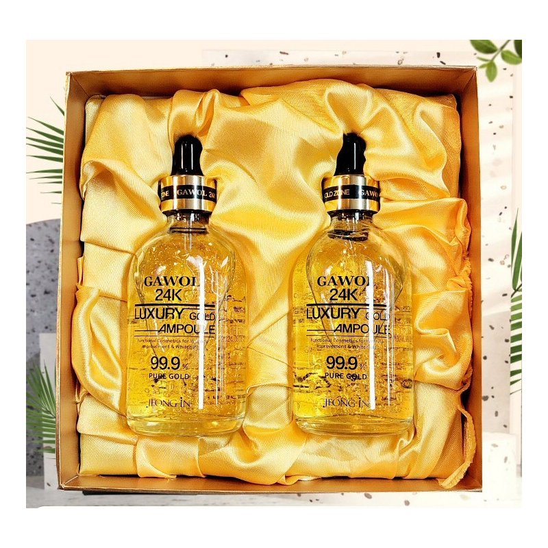 Best 24K Gold Ampoule Serum for Anti-Wrinkle & Skin Whitening