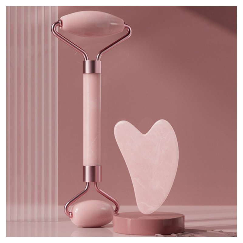 Gua Sha Face & Body Massage Roller - Korean Beauty Lymphatic Drainage Tool