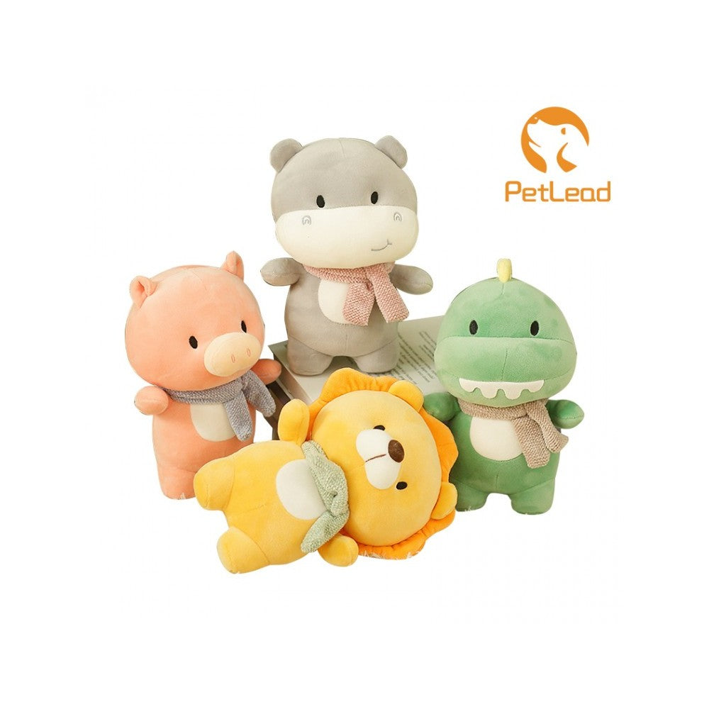 PETLEAD Korean Pet Plush Toy - Ultra-Soft Comfort Dog Cat Attachment Toy