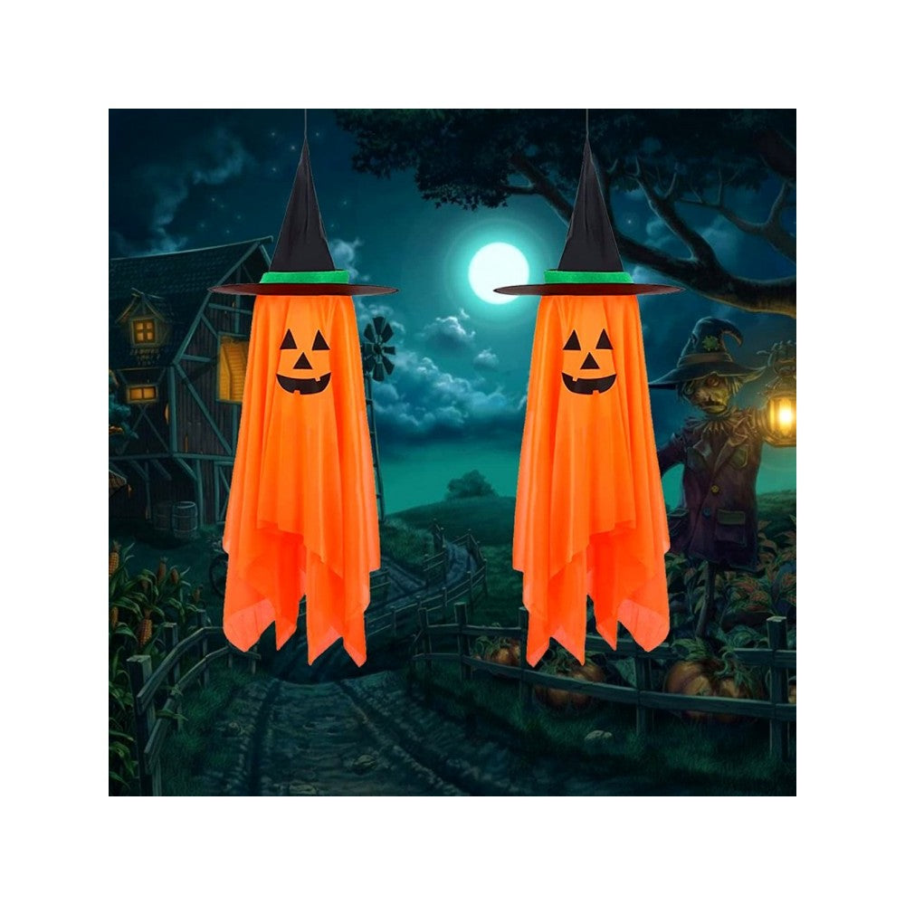 Halloween Pumpkin Ghost Hat Decorations - Korean Home Party Décor