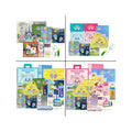 K-Culture Gellin Bears Stationery Set - Authentic Korean Desk Accessories