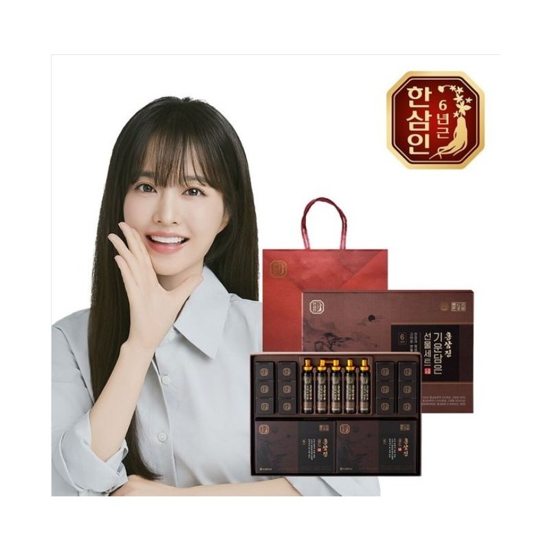 Korean Red Ginseng 6-Year Root Liquid Sticks - Premium Wellness Supplement