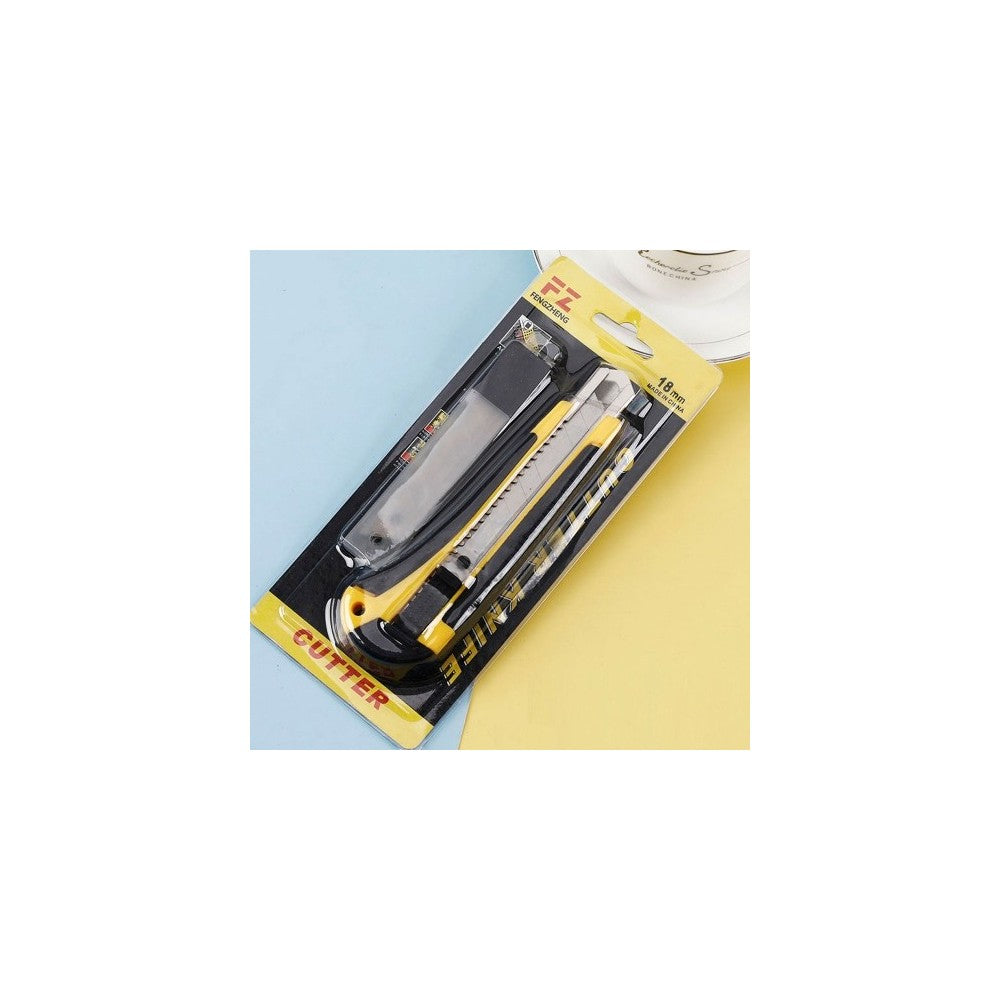 Premium Korean Utility Knife Set - Box Cutter for Shipping & Office Work