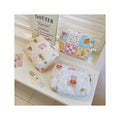 Korean Bear Print Cosmetic Pouch - K-Beauty Travel Organizer