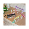 Korean Clear PVC Travel Makeup Pouch - Waterproof K-Beauty Storage
