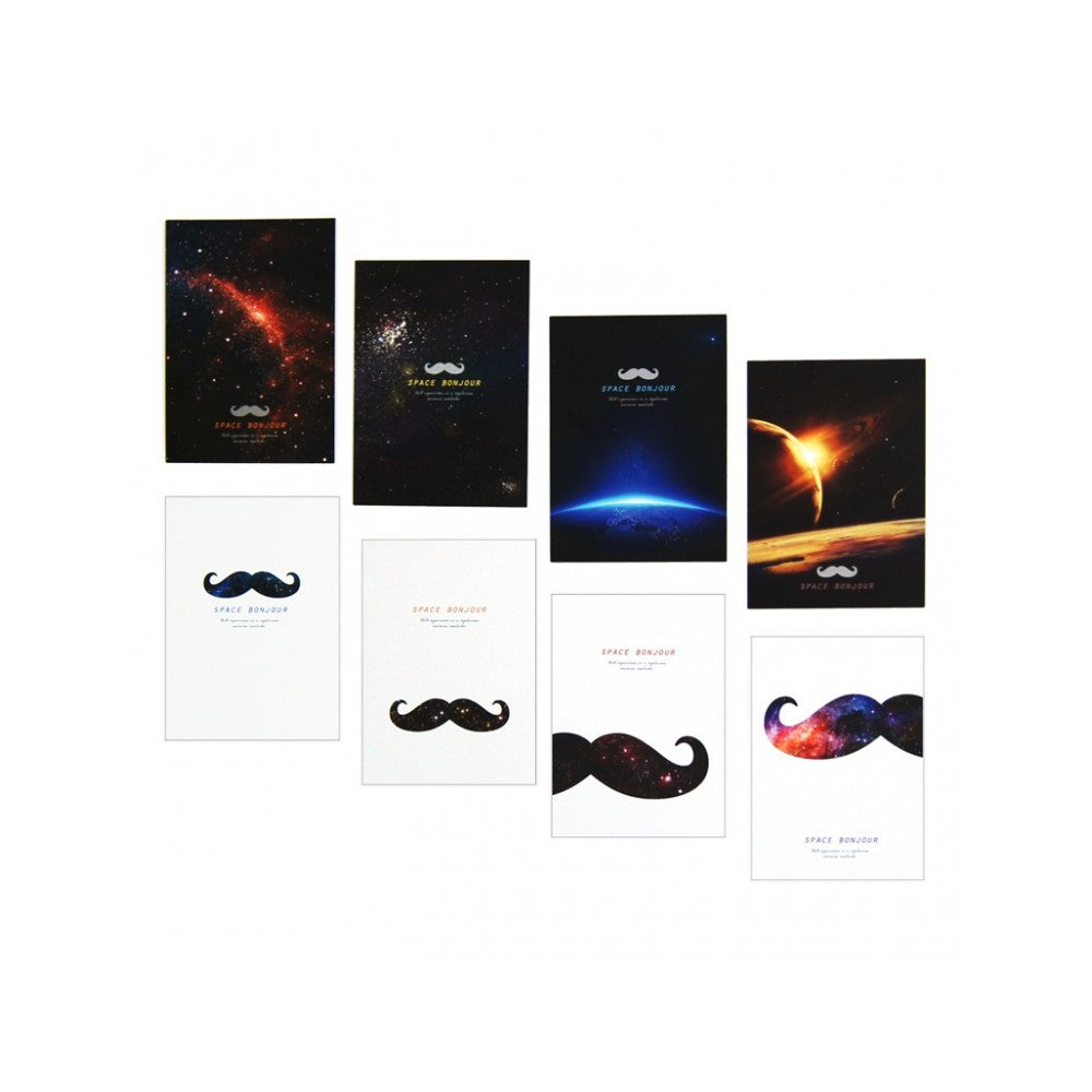 Buy Korean Postcard Set - 200 Authentic Bonjour Designs 8 Styles
