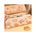 Cute Capybara Pencil Case - Korean Stationery Pouch & Pen Holder