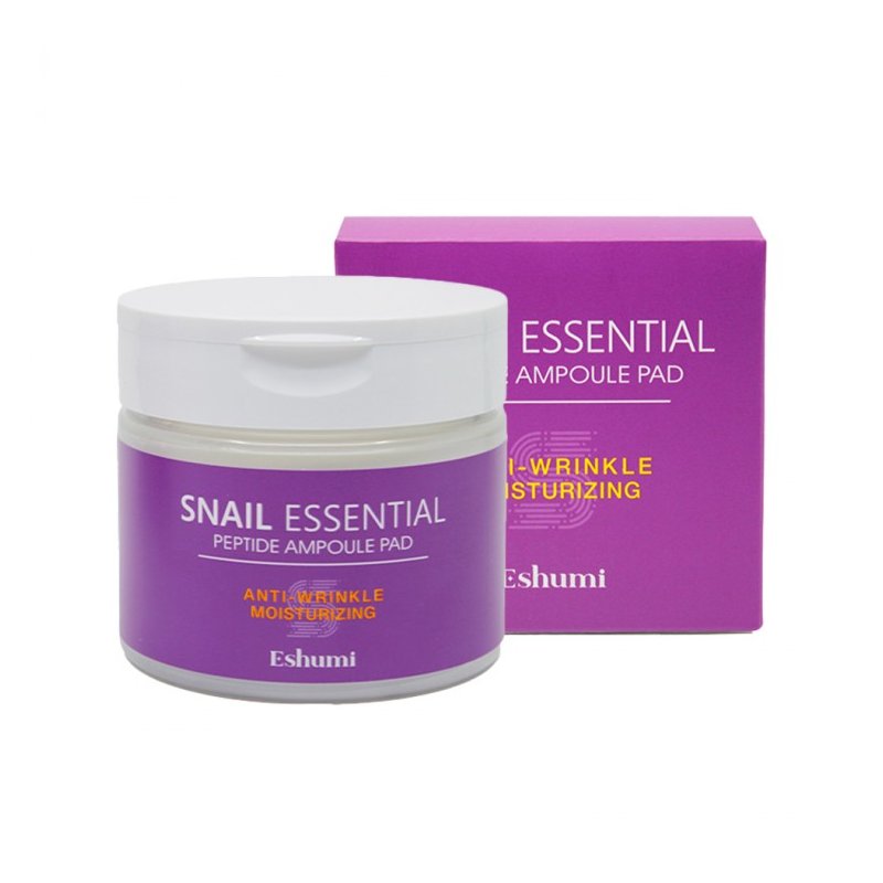 K-Beauty Snail Peptide Essence Pads 280g - Korean Skin Firming & Soothing Treatment