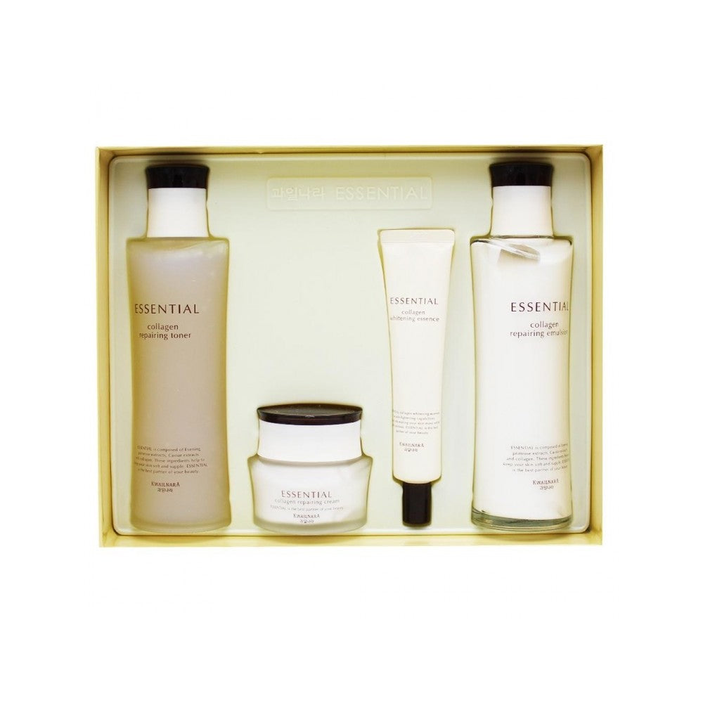 Fruit Land Collagen Intensive Skincare Set 4-Piece Korean Beauty