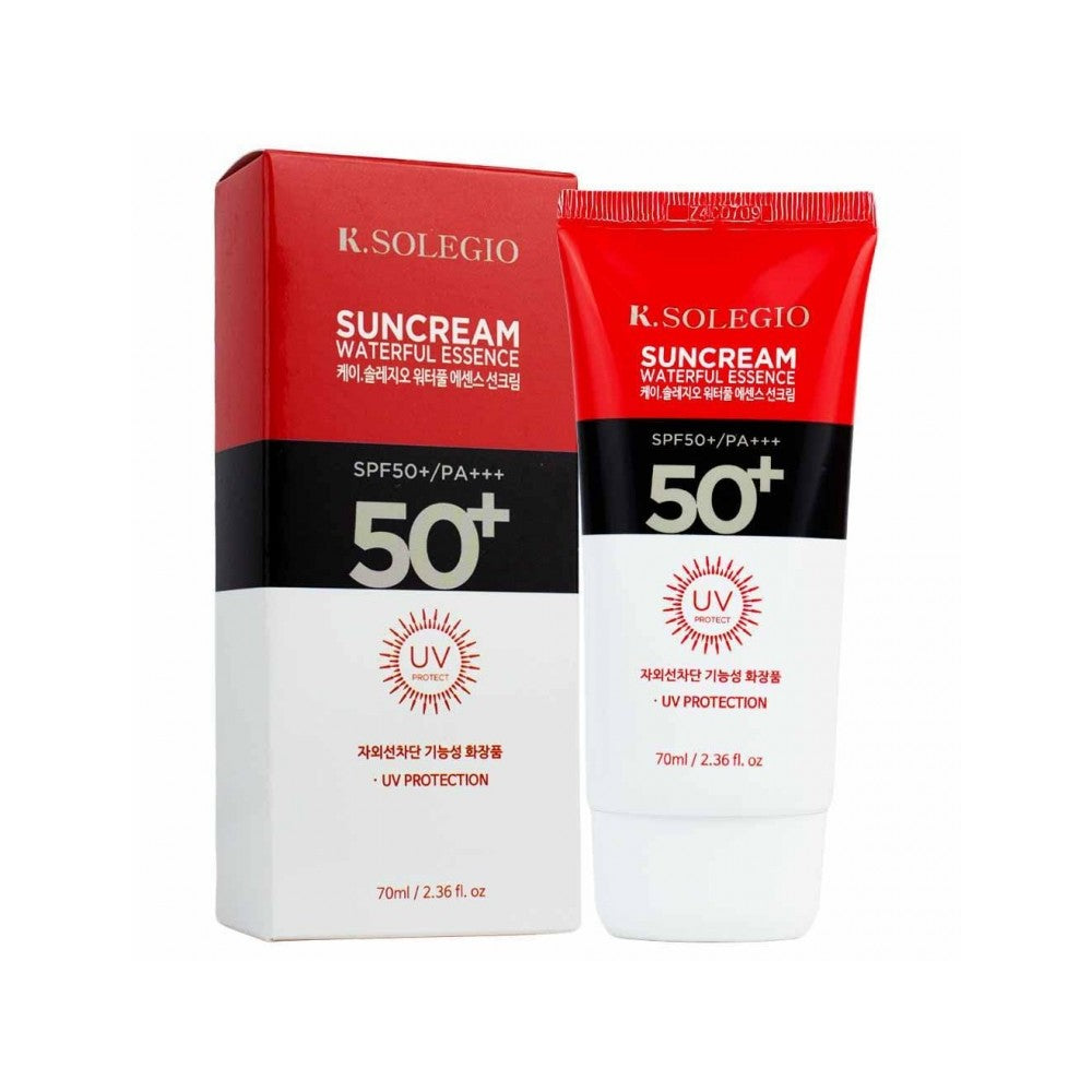 K-Beauty Waterproof Sunscreen SPF50+ PA+++ Korean Face Sun Cream 70ml