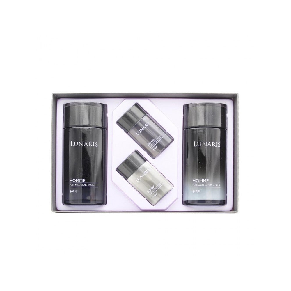 Julias Lunaris Homme 2-Step Korean Men's Skincare Set | K-Beauty