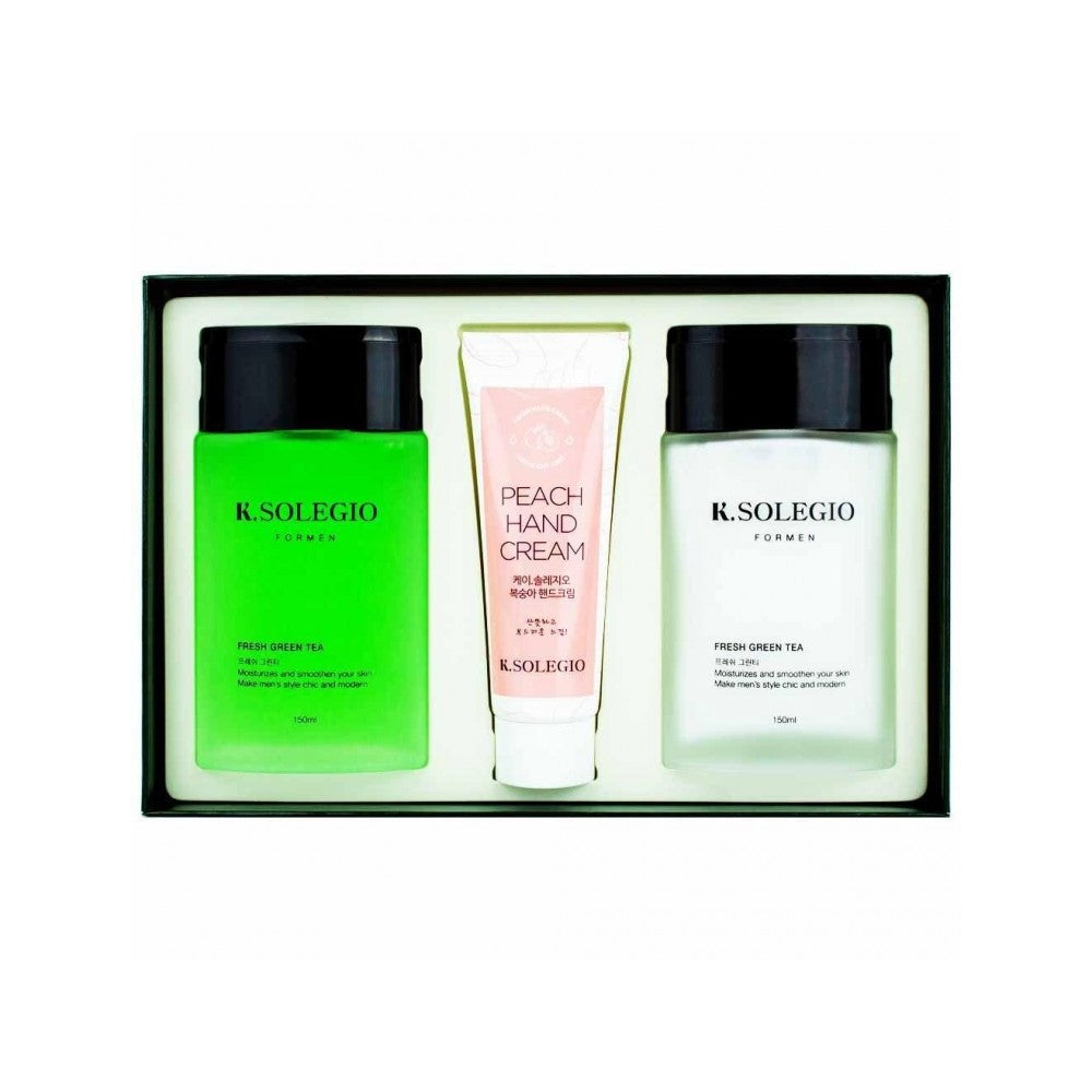 K-Beauty Men's Skincare Set - Authentic Korean Face Care Kit for Men