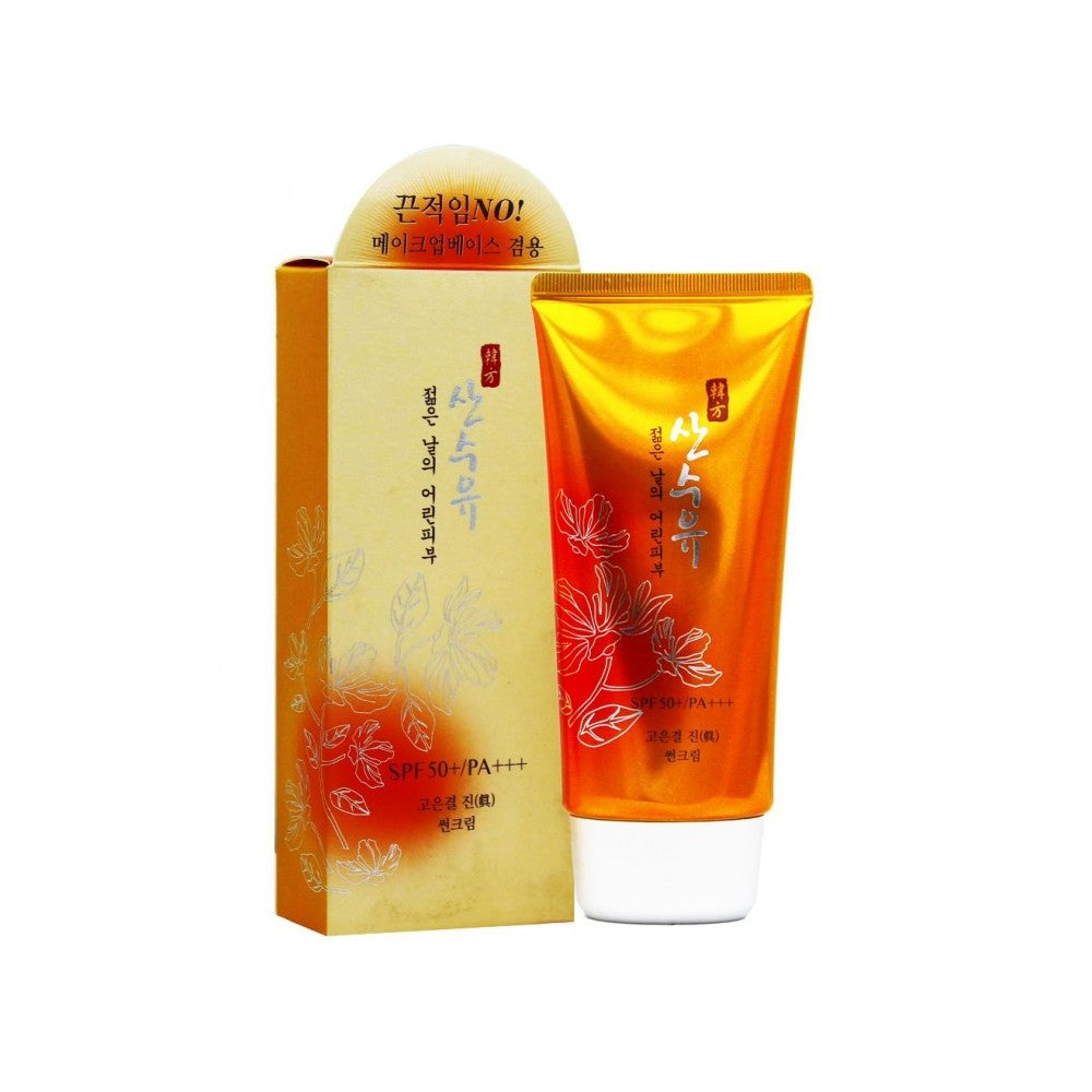 Korean SPF50+ PA+ Anti-Aging Face Sunscreen Cream 70g | K-Beauty UV Protection