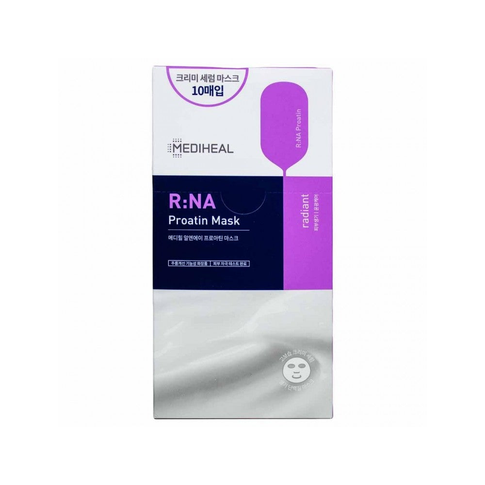 MEDIHEAL RNA Proatin Mask Pack 10-Sheet K-Beauty Bundle
