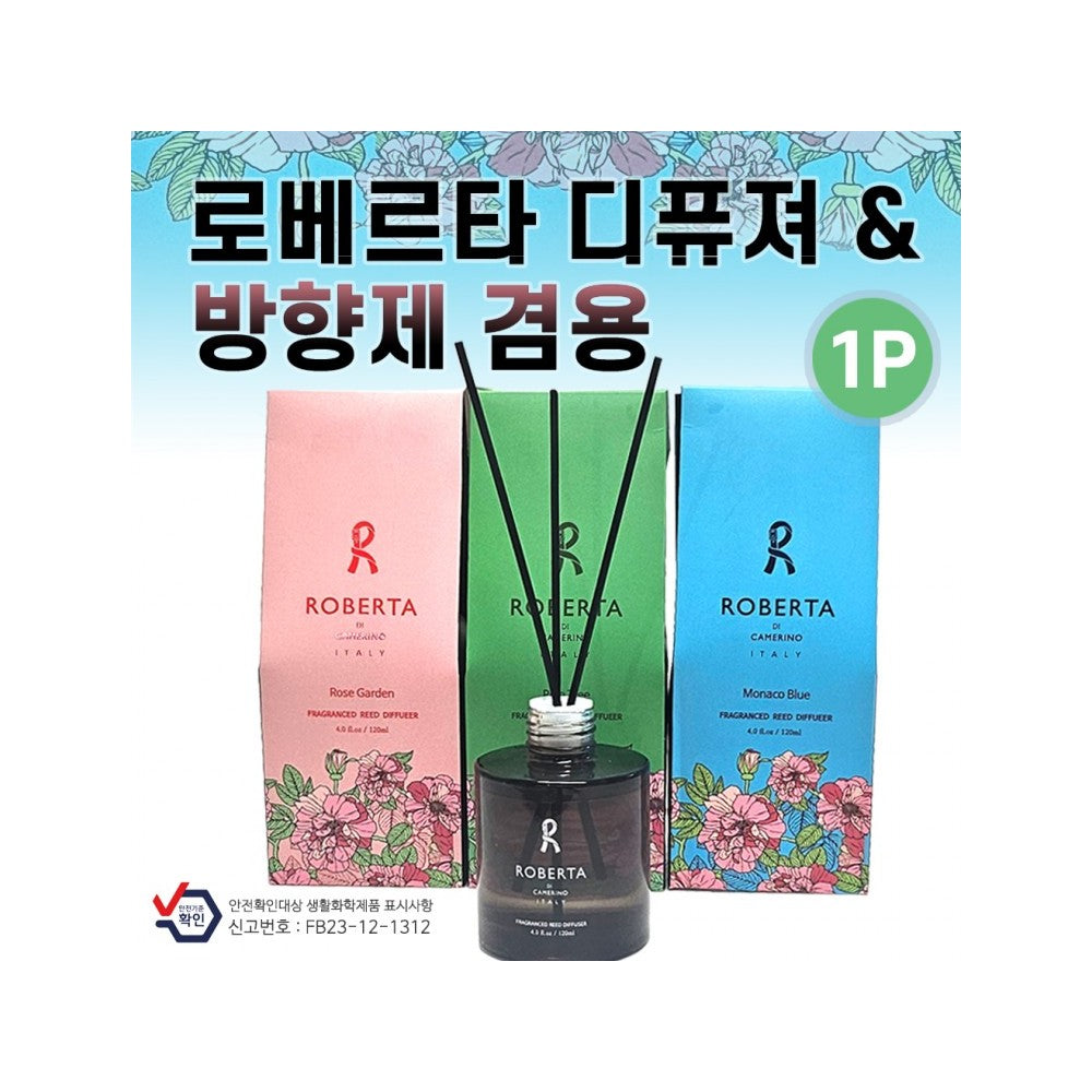 Premium Korean Car Air Freshener & Home Diffuser Combo - 3 Scents