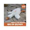 Cute Duck Plush Pen Case & Makeup Pouch - Korean K-Beauty Storage Organizer