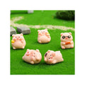 Cute Pig Figurine Home Decor - Korean Lucky Piggy Desk Accessories Mini Statue
