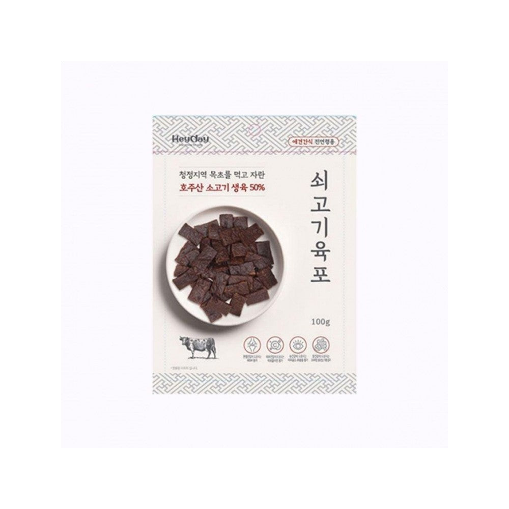 Korean Beef Dog Treats - Premium K-Pet Snacks 100g x2 Pack