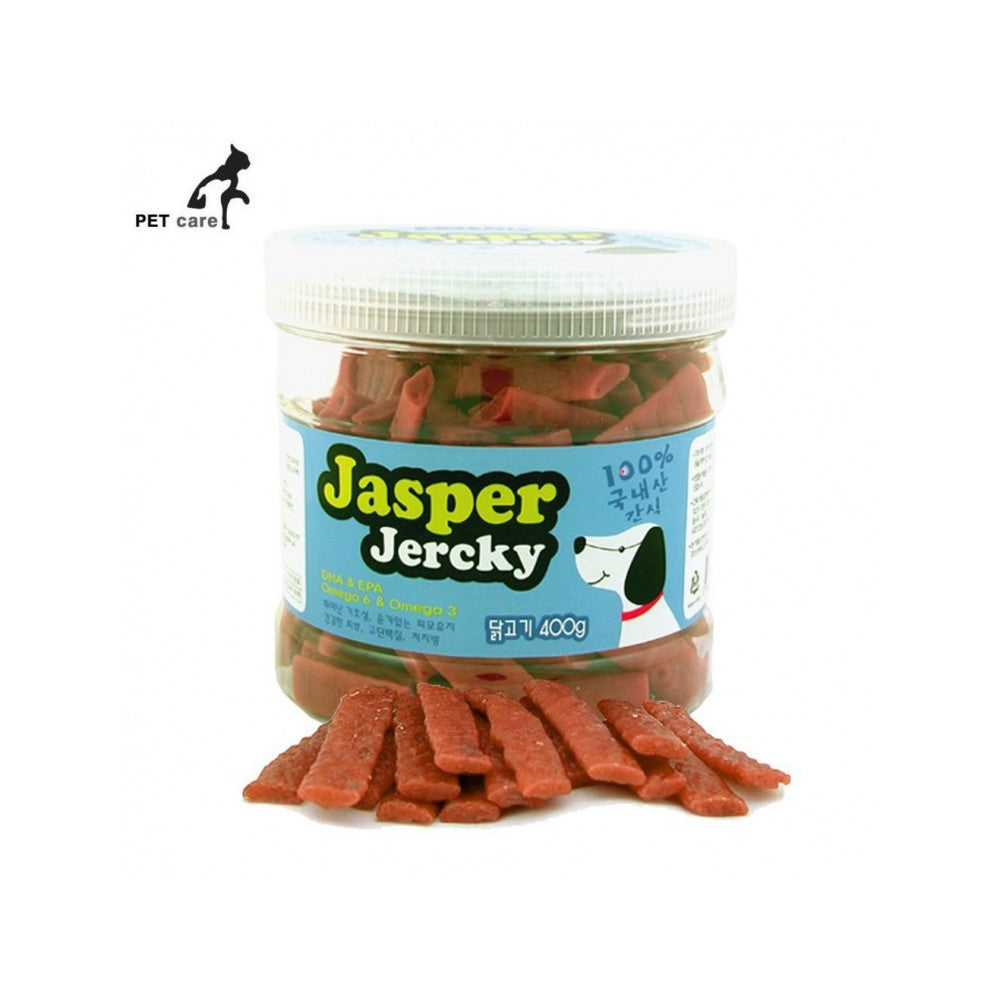 Premium Korean Chicken Jerky Dog Treats - Artemis K-Pet Chews 400g