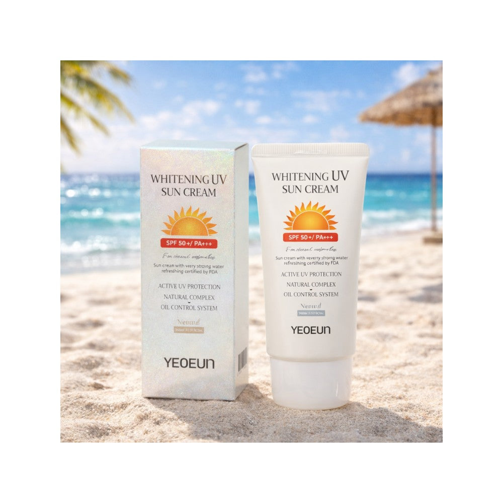 Korean SPF 50 PA+++ Sunscreen Stick - UV Protection & Whitening Suncare