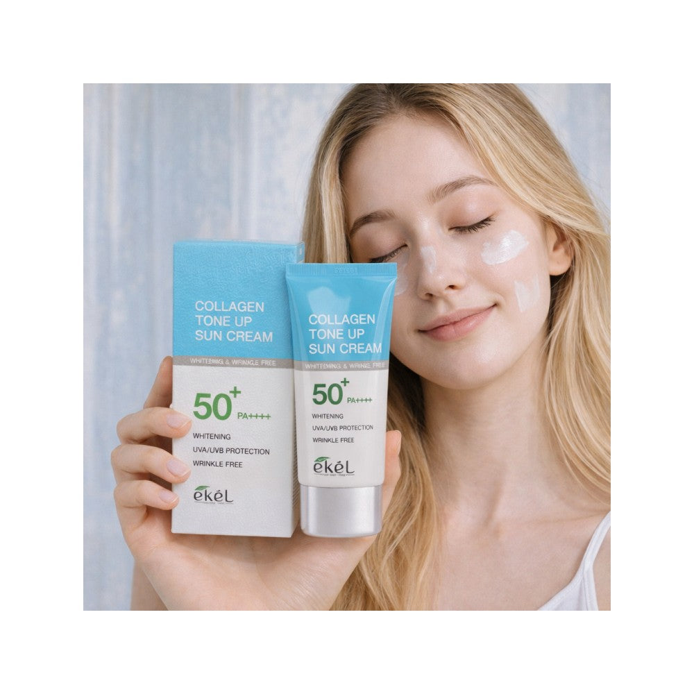 Korean Collagen SPF 50 PA+++ Sunscreen 70ml - K-Beauty UV Protection