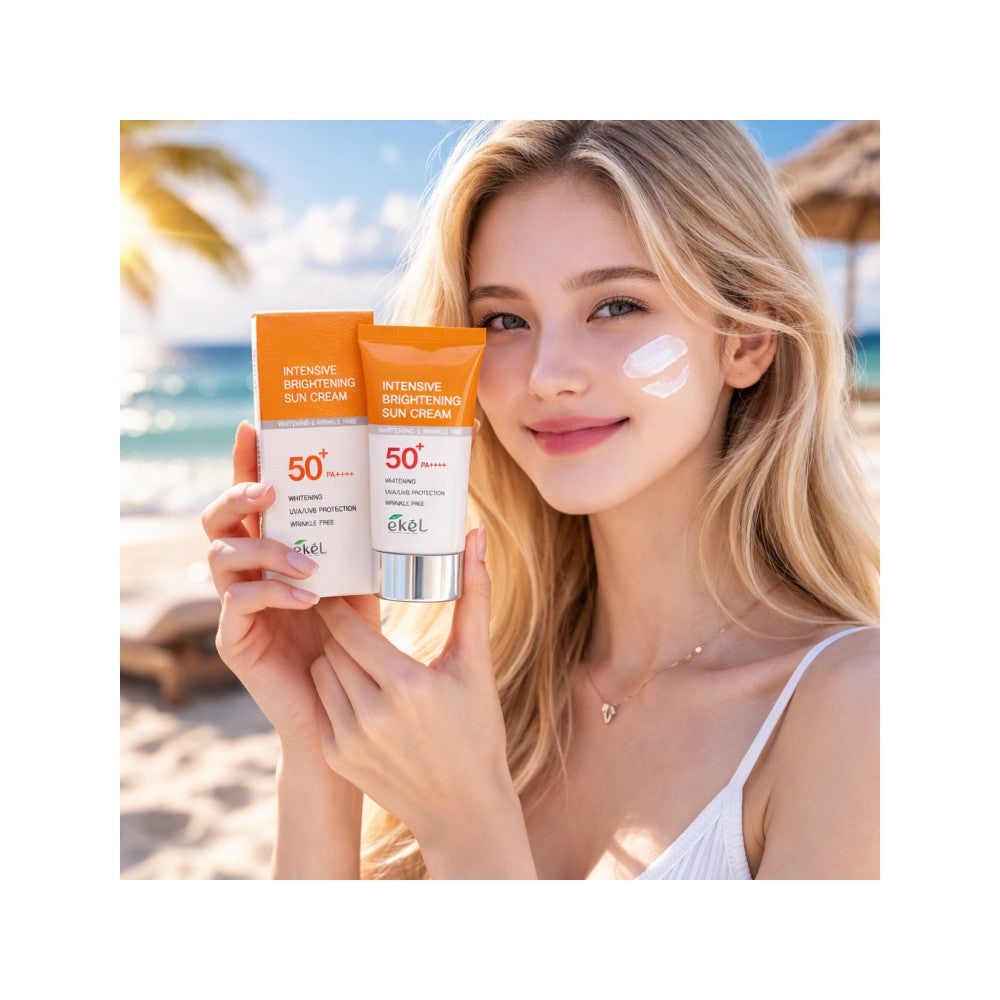 Korean Brightening SPF 50 Sunscreen 70ml - PA+++ UV Protection K-Beauty