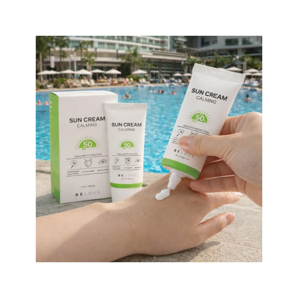 K-Beauty Centella Sunscreen SPF 50 - Korean Whitening Sun Cream 50ml