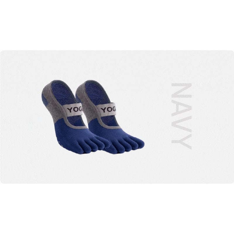 Korean Non-Slip Yoga Socks for Pilates, Home Workouts & Training