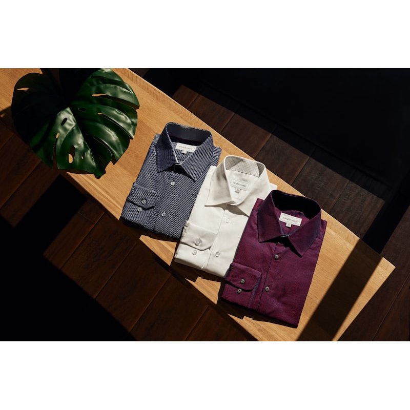 Best Men's Slim Fit Casual Long Sleeve Cotton Shirt
