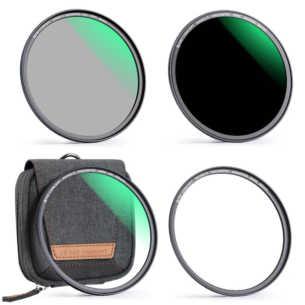 Professional Magnetic Camera Filter Kit | ND1000 UV CPL Multi-Size