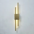 Modern LED Wall Light Sconce - Black Bronze Gold Metal Pipe Design