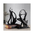 Best Nordic Dancing Couple Resin Figurines Modern Home Decor