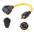 Buy Welder Generator Adapter L14-30P to 6-50R Converter Plug