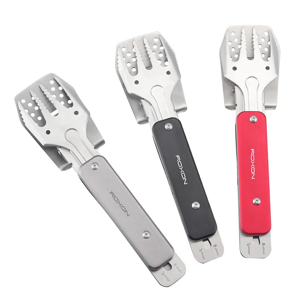 4-in-1 Mini Barbecue Tool Set - Portable Camping & Outdoor Grill Kit