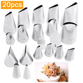 Best Rose Piping Nozzles Set 20pc Cake Decorating Tools