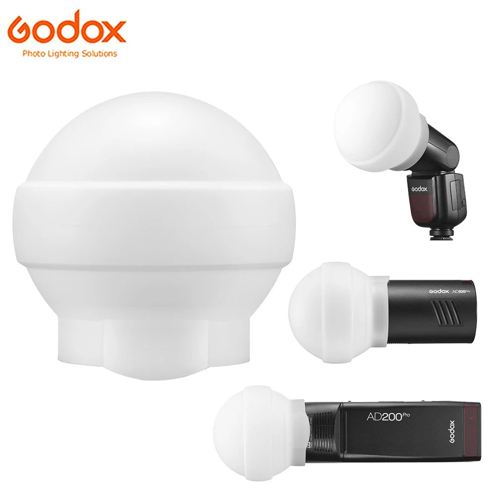 Professional Silicone Diffusion Dome for Studio Flash Speedlites