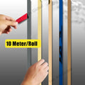 Gold Wall Sticker Strip - Self Adhesive Stainless Steel Edge Trim