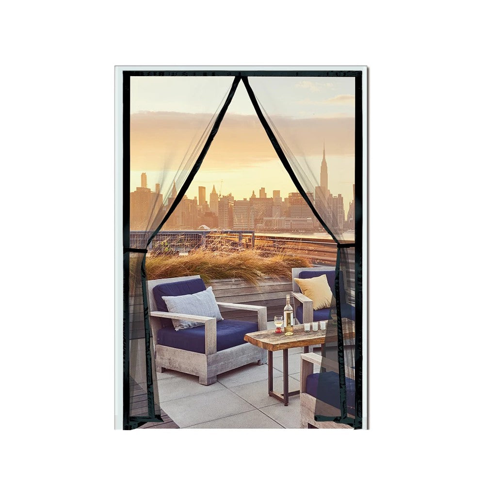 Best Magnetic Door Screen Mesh | Auto-Closing Mosquito Net