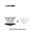 Best Reusable Glass Coffee Filter Pour Over Dripper Set