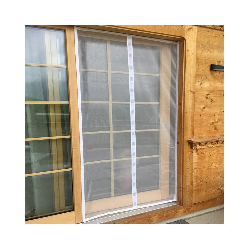 Magnetic Mosquito Net Door Screen - Invisible Mesh, Auto-Closing