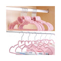 Best Kids & Adults Clothes Hangers - Pink Heart Pattern Design