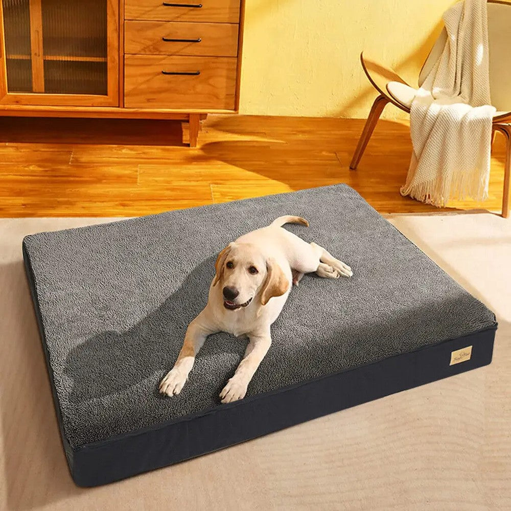 Best Orthopedic Dog Bed Memory Foam - Jumbo Pet Mattress