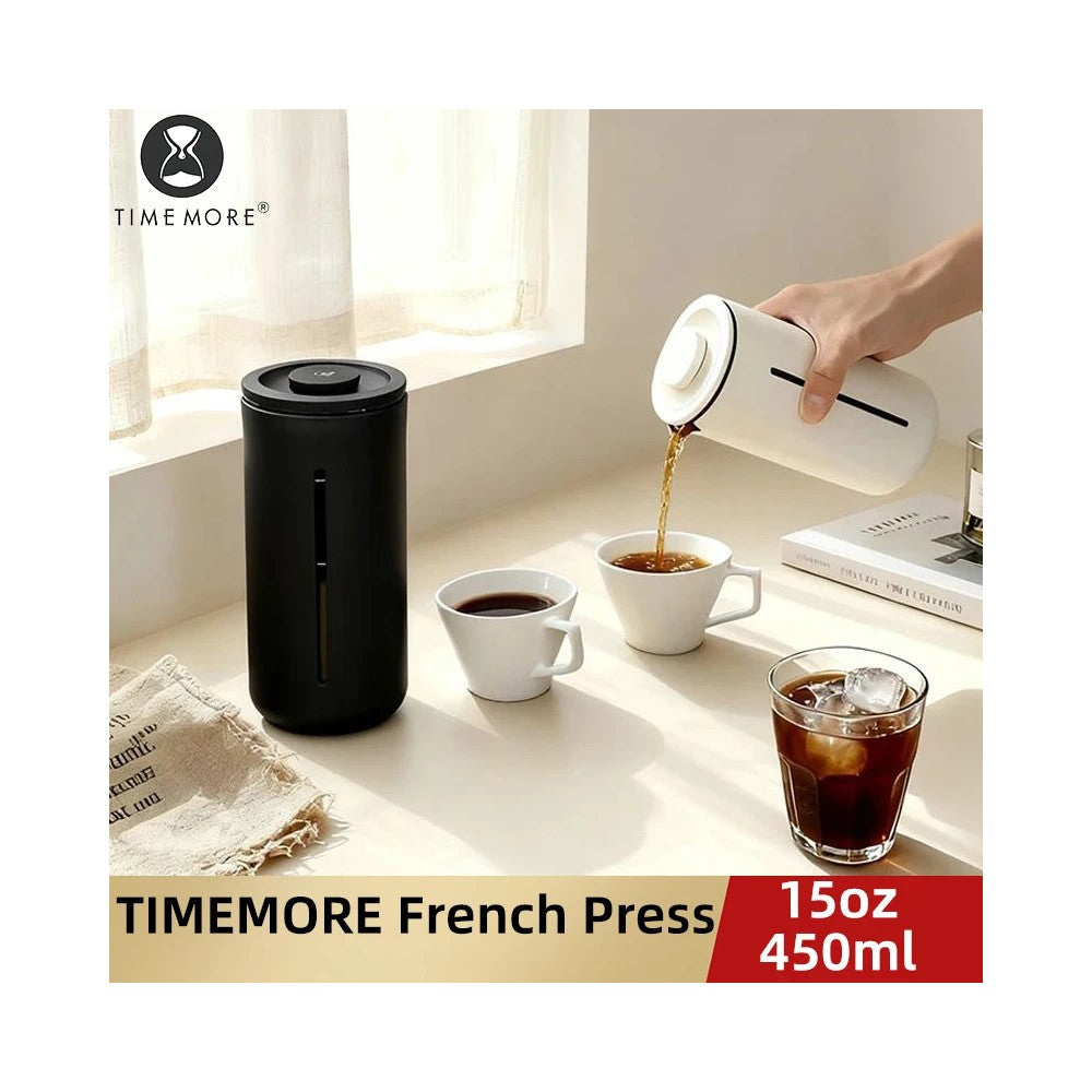 Best French Press Coffee Maker 450ml - Heat Resistant Glass Brewer