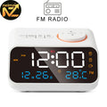 Best FM Radio LED Alarm Clock with Temperature Display
