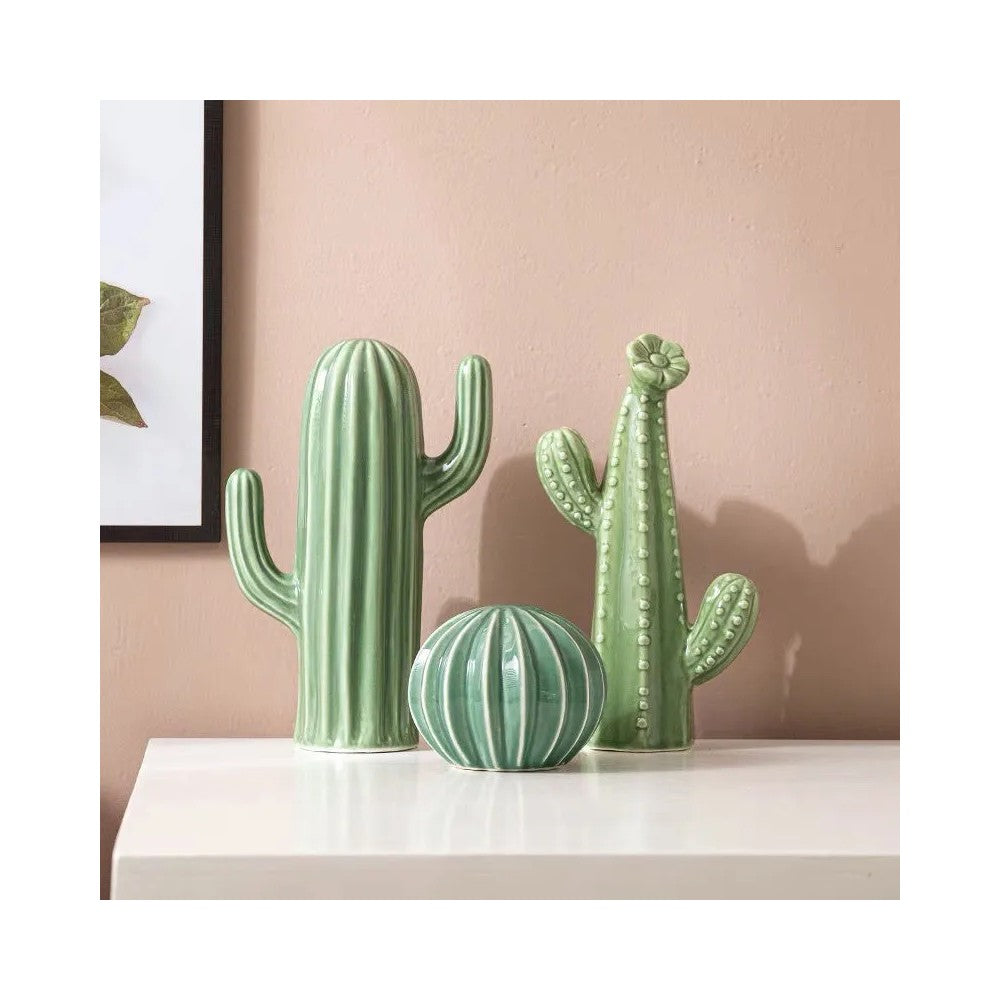 Best Nordic Ceramic Cactus Home Decor - Handcrafted Ornaments