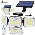 Best Solar Garden Light with 3 Modes - 122LED IP65 Waterproof