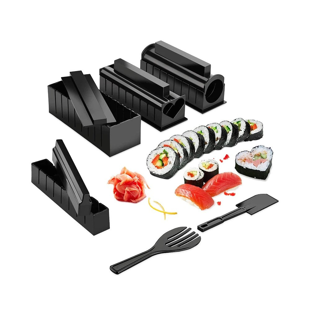 Best Sushi Maker Kit - 10 Piece DIY Roll Mold Set